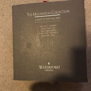 Waterford Crystal champagne flutes (2)